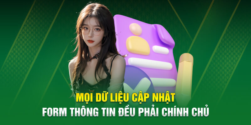 Đăng ký QQ88 yêu cầu người chơi điền thông tin chính xác vào form